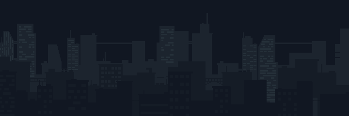 Pixel City Skyline Image