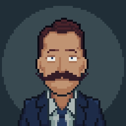 Pixel Art Lawyer Portrait